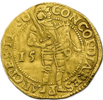 Pays-Bas, ducat, 1597 Utrecht