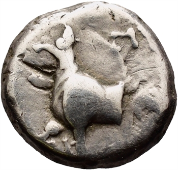 Thrace, hémidrachme, Byzance, c.416-357 av. J.-C.
