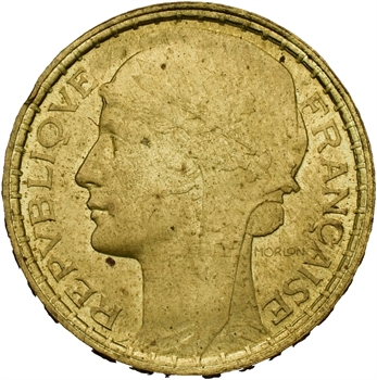 IIIe République, essai de cent francs Morlon, bronze-aluminium, 1929
