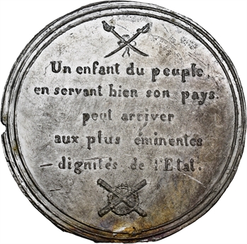 IIe République, Reims, inauguration de la statue de Drouet d&rsquo;Erlon, 1849 Reims