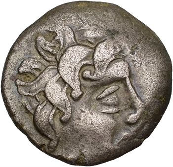 Pictons, drachme au cavalier ailé, c.80-60 av. J.-C