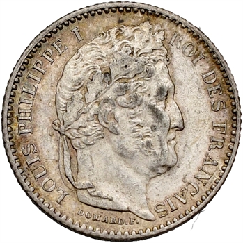 Louis-Philippe Ier, 25 centimes, 1847 Paris