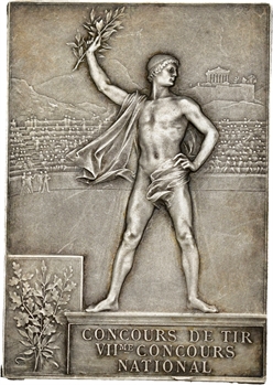 Vernon (F.) : Exposition Universelle et Jeux Olympiques de Paris, VIIe concours national de tir, 1900 Paris