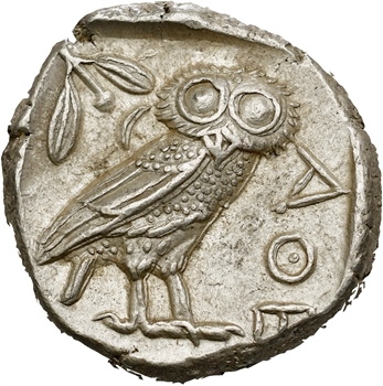 Attique, tétradrachme, Athènes, c.480-400 av. J.-C.