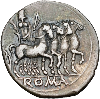 Vargunteia, denier, Rome, 130 av. J.-C.