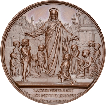 Second Empire, prix aux surveillants de salles d’asile, 1863-1864 Paris