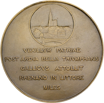 Bénard (R.) : la France sur le Rhin (WW1), 1920 Paris