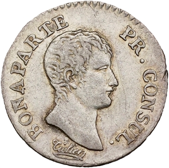 Consulat, quart de franc, An 12 Paris