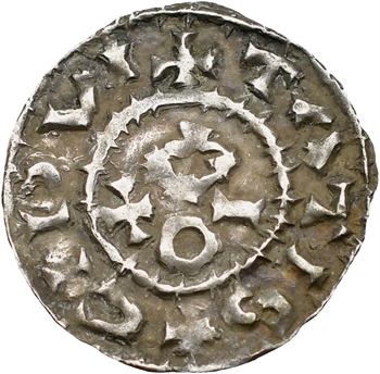Carcassonne (comté de), denier anonyme, Xe-XIe s.