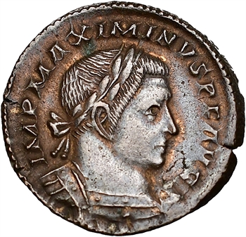Maximin II, follis, Trèves, 310-313
