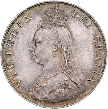 Royaume-Uni, Victoria, florin du jubilée, 1887 Londres