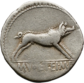 Volteia, denier, Rome, 78 av. J.-C.