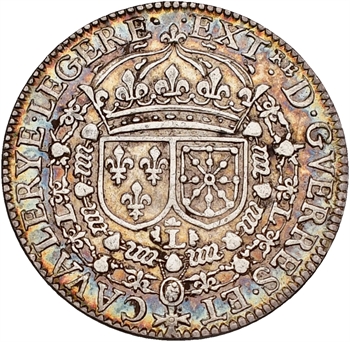 Louis XIII, jeton extraordinaire des guerres, prise de Leucate, 1638