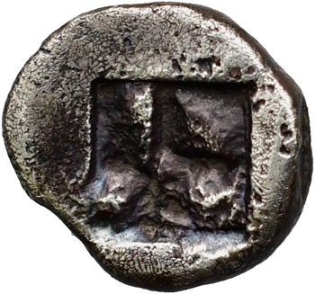 Marseille – Massilia, obole à la tête de déesse à gauche, c.475-450 av. J.-C.