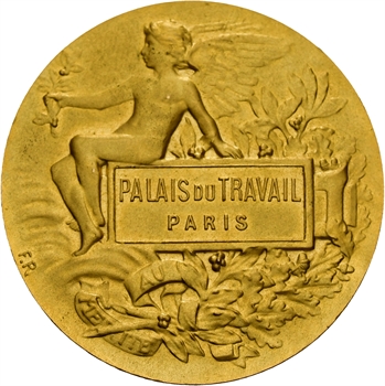 Rasumny (F.) : le Palais du Travail (Exposition Universelle de Paris ?), s.d.