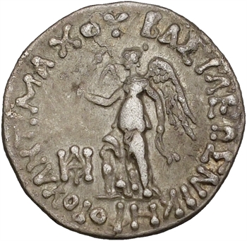 Bactriane (royaume de), Antimaque II Nicéphore, drachme, c.160-155 av. J.-C.