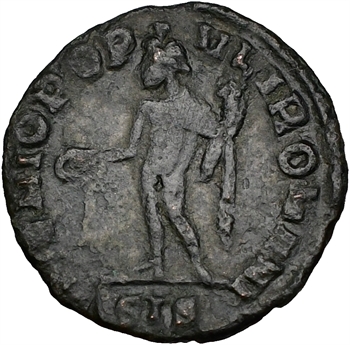 Sévère II, quart de follis, Siscia, 305-306