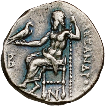Macédoine, Antigone le Borgne, drachme, Colophon, c.310-301 av. J.-C.