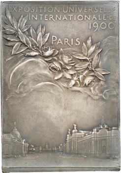 Roty (L.-O.) : Plaque de l&rsquo;Exposition Universelle, 1900 Paris