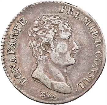 Consulat, demi-franc, An 12 Paris