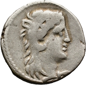 Volteia, denier, Rome, 78 av. J.-C.