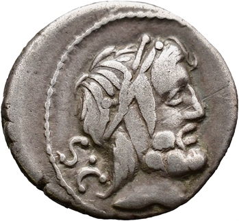 Procilia, denier, Rome, 80 av. J.-C.