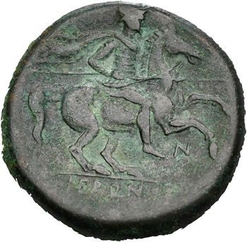 Sicile, Hiéron II, moyen bronze, Syracuse, 275-215 av. J.-C.