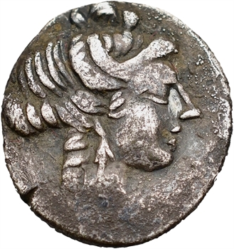 Marseille – Massalia, tétrobole ou drachme au lion à la frappe incuse, c.130-121 av. J.-C.