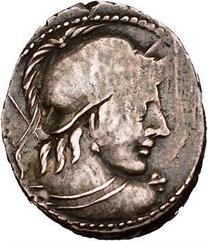 Cornelia, denier, Rome, 88 av. J.-C.