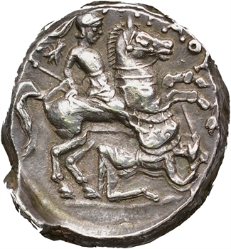 Péonie (Royaume de), Patraos, tétradrachme, Damastion, c.335-315 av. J.-C.