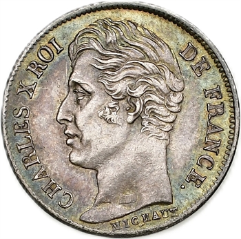 Charles X, 1/2 franc, 1826 Paris
