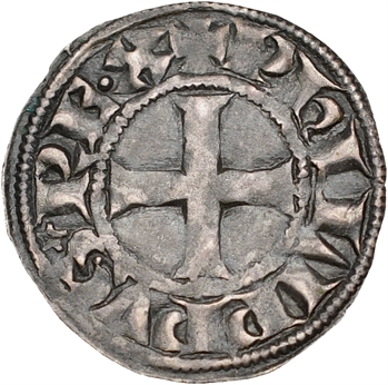 Philippe IV, denier tournois à l&rsquo;O long