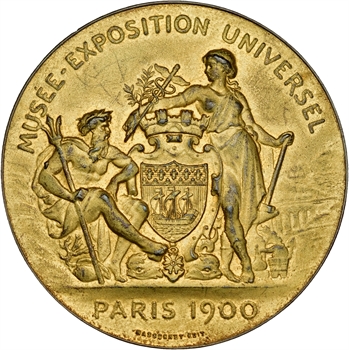 IIIe République, 1re exposition temporaire (Exposition Universelle), par Kulle, 1900 Paris