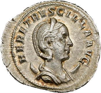 Hérennia Etruscille, antoninien, Rome, 250