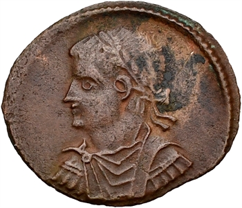 Constantin II, follis, Antioche, 1re officine, 325