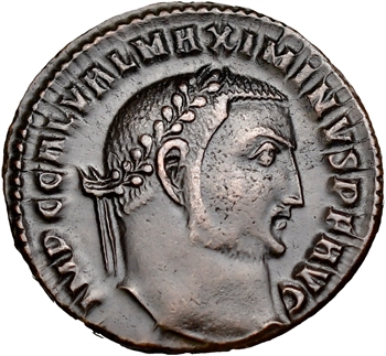 Maximin II Daia, follis, Cyzique, 308-309