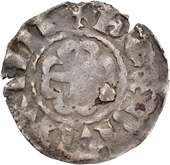 Bretagne (duché de), Pierre Ier Mauclerc, denier, s.d. (début XIIIe s.) Guingamp ?