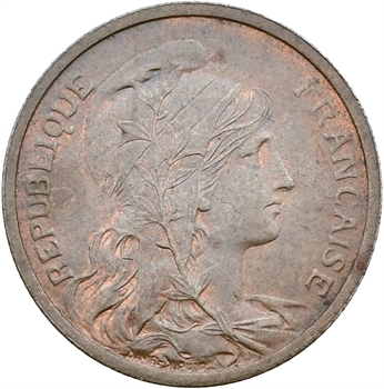 IIIe République, 2 centimes Daniel-Dupuis, 1907 Paris