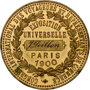 IIIe République, le congrès des voyageurs et représentants de commerce à l&rsquo;Exposition Universelle, 1900 Paris