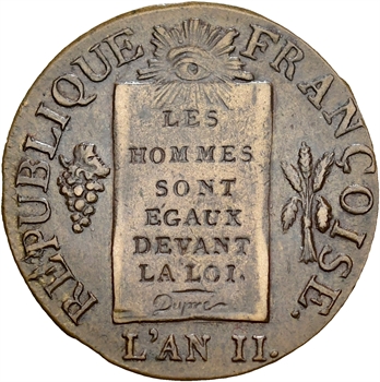 Convention, sol aux balances, 1793 Metz