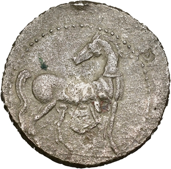 Zeugitane, statère de billon ou 1,5 shekel, 220-180 av. J.-C.