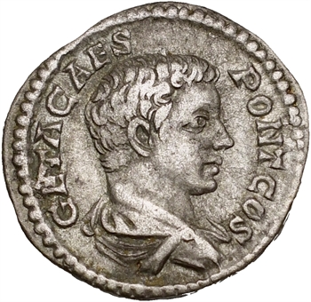 Géta, denier, Rome, c.202