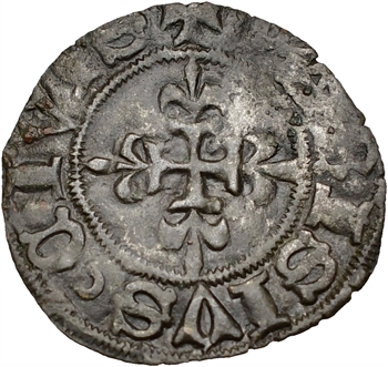 Charles VI, denier parisis 2e émission