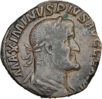 Maximin Ier, sesterce, Rome, 236-238