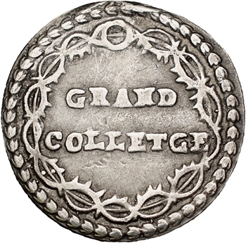 Lyon, le collège de la Trinité (le Grand-Collège), en argent, s.d. Paris