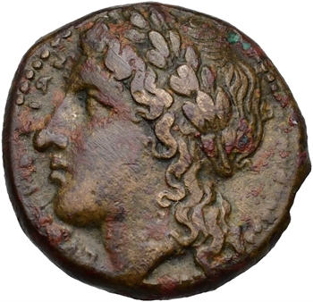 Sicile, moyen bronze, Syracuse, 317-289 av. J.-C.