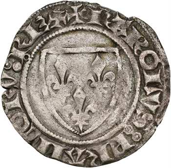 Charles VI, blanc guénar 4e émission, Tournai