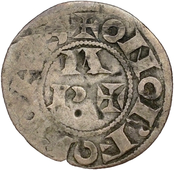 Béarn (seigneurie de), les Centulles, obole, s.d. Morlaàs