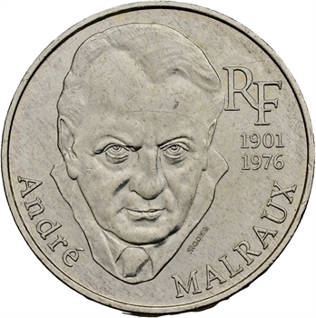 Ve République, 100 francs Malraux, 1997 Pessac