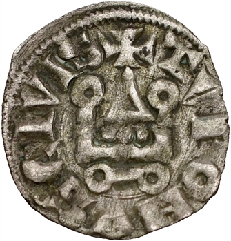 Philippe IV, obole tournois à l&rsquo;O rond